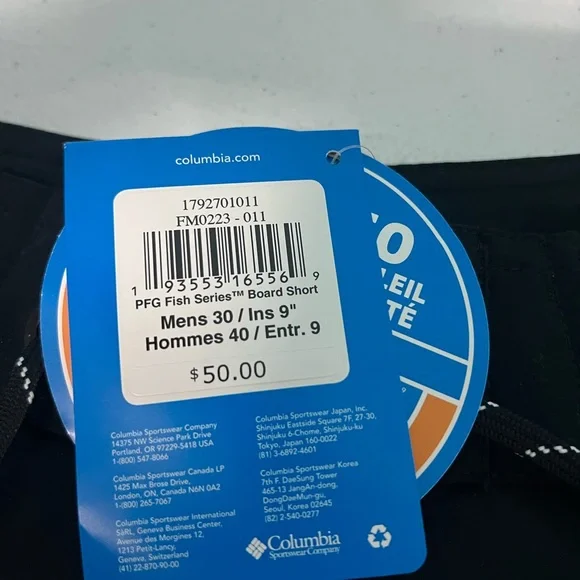 Columbia men's Performance Fishing Shorts. 30x9. w/ bottle opener - Picture 4 of 7